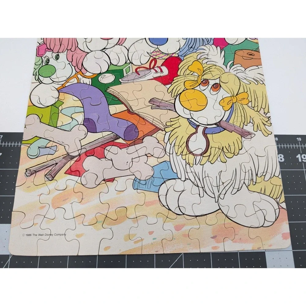 Disney‎ Fluppy Dogs Jigsaw Puzzle 99 Pcs Golden 1986